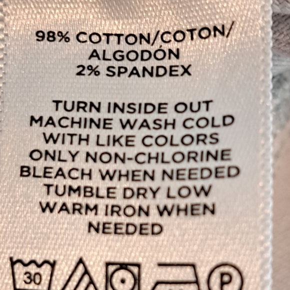 LOFT High Waist Skinny Crop Tie Dyed Ankle Gray Jeans - Picture 8 of 9